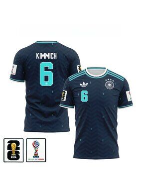 Joshua Kimmich 2026 World Cup Soccer Jersey Away